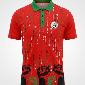 SPoT Golf Shirt (Red & Green)